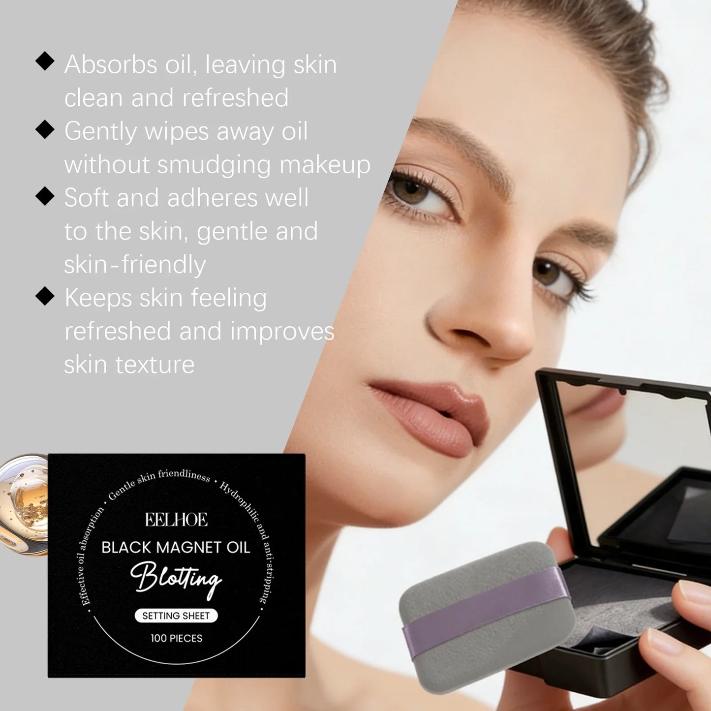 Pocket Oil Blotting Sheets